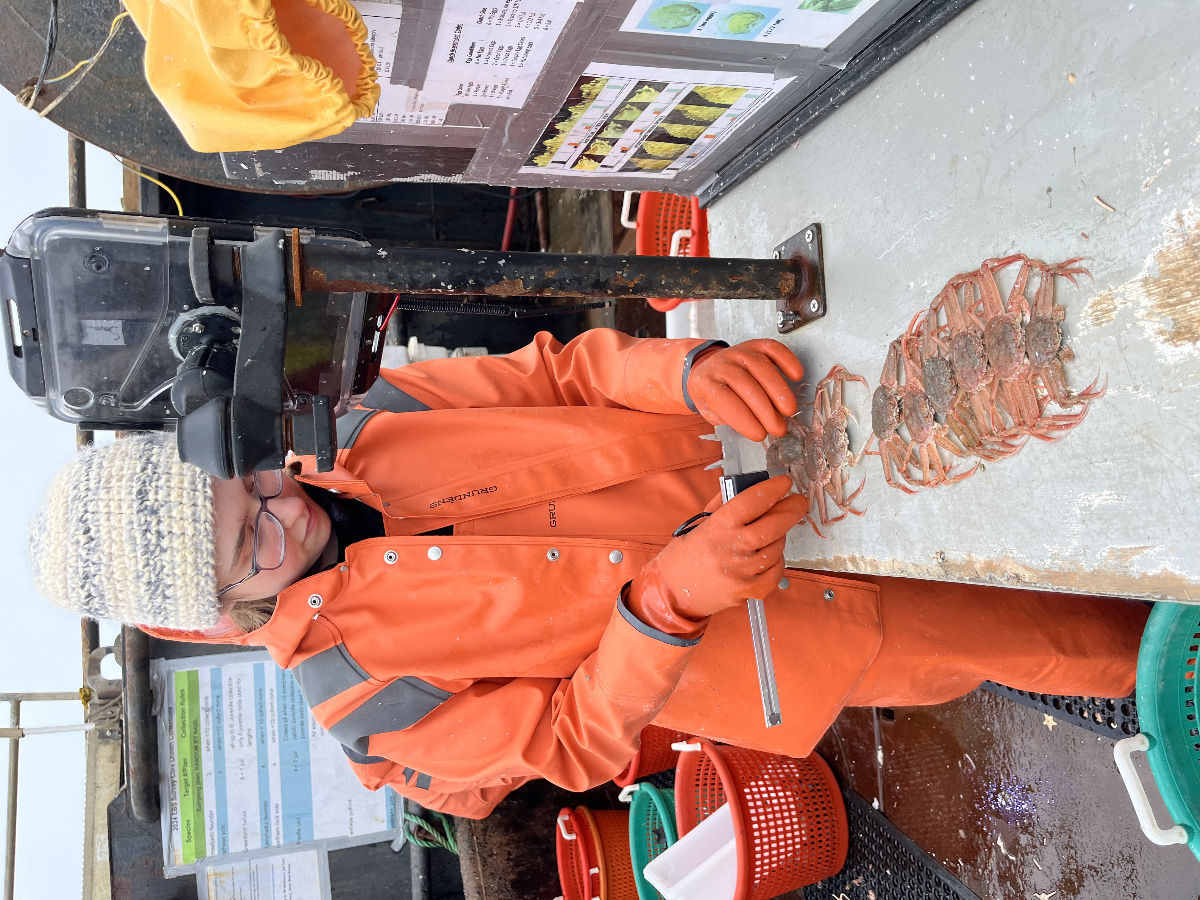 Laurie on the Bering Sea